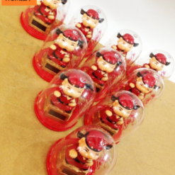 Thần tài năng lượng mặt trời trong hộp nhựa tròn mini mã 033 2 Thần tài năng lượng mặt trời trong hộp nhựa tròn mini mã 033