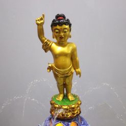 Bo Chau Tam Dan Sanh Bang Gom Su Men Tim Cao 96cm Khong Tuong 1