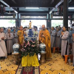 Bo Chau Tam Dan Sanh Bang Gom Su Men Tim Cao 96cm Khong Tuong 7