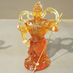 Bộ Tượng 12 Vị Đại Tướng Dược Xoa Đứng, Chất Liệu Lưu Ly 1 Bo Tuong 12 Vi Dai Tuong Duoc Xoa Dung, Chat Lieu Luu Ly