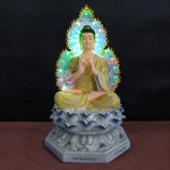 Bo Tuong Duoc Su Ngoi Dai Sen Cao Cap Chat Lieu Composite Cao 70cm 5