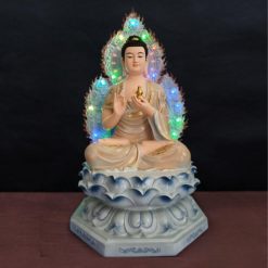 Bo Tuong Duoc Su Ngoi Dai Sen Cao Cap Chat Lieu Composite Cao 70cm 9