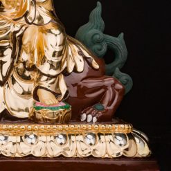 Bộ Tượng Hoa Nghiêm Tam Thánh Bằng Đồng Dát Vàng, Cao 27cm (Tổng Lá Đề Cao 31cm) 6 Bo Tuong Hoa Nghiem Tam Thanh Bang Dong Dat Vang Cao 27cm Tong La De Cao 31cm 8