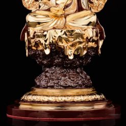 Bộ Tượng Hoa Nghiêm Tam Thánh Bằng Đồng Dát Vàng, Cao 33cm (Tổng Lá Đề Cao 40cm) 12 Bo Tuong Hoa Nghiem Tam Thanh Bang Dong Dat Vang Cao 33cm Tong La De Cao 40cm 4