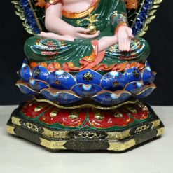 Bo Tuong Ngu Phuong Nhu Lai Ngu Tri Nhu Lai Ngoi Co La De Composit Son Thuong Cao 66cm 18