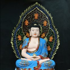 Bo Tuong Ngu Phuong Nhu Lai Ngu Tri Nhu Lai Ngoi Co La De Composit Son Thuong Cao 66cm 8