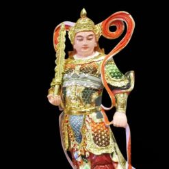 Bo Tuong Quan Cong – Vi Da Ton Thien Ho Phap Dung Composit Son Cao Cap Do Cao 25cm 10