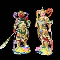 Bo Tuong Quan Cong – Vi Da Ton Thien Ho Phap Dung Composit Son Cao Cap Do Cao 25cm 12