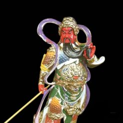 Bo Tuong Quan Cong – Vi Da Ton Thien Ho Phap Dung Composit Son Cao Cap Do Cao 25cm 13