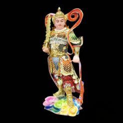 Bo Tuong Quan Cong – Vi Da Ton Thien Ho Phap Dung Composit Son Cao Cap Do Cao 25cm 16