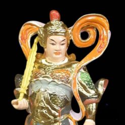 Bo Tuong Quan Cong – Vi Da Ton Thien Ho Phap Dung Composit Son Cao Cap Do Cao 25cm 17