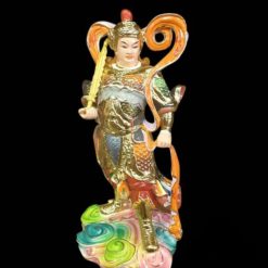 Bo Tuong Quan Cong – Vi Da Ton Thien Ho Phap Dung Composit Son Cao Cap Do Cao 25cm 22