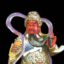 Bo Tuong Quan Cong – Vi Da Ton Thien Ho Phap Dung Composit Son Cao Cap Do Cao 25cm 23