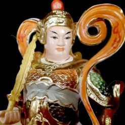 Bo Tuong Quan Cong – Vi Da Ton Thien Ho Phap Dung Composit Son Cao Cap Do Cao 25cm 5