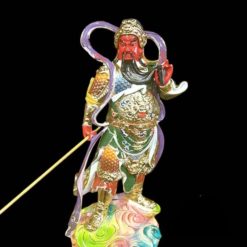 Bo Tuong Quan Cong – Vi Da Ton Thien Ho Phap Dung Composit Son Cao Cap Do Cao 25cm 7