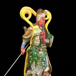 Bo Tuong Quan Cong – Vi Da Ton Thien Ho Phap Dung Composit Son Cao Cap Do Cao 25cm 9