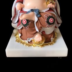 Bo Tuong Than Tai Tho Dia Ngoi De Vuong Chat Lieu Bot Da Ve Gam Cao 25cm 6