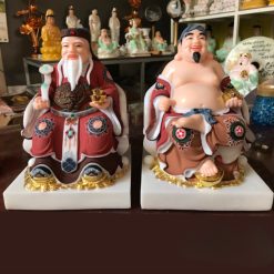 Bo Tuong Than Tai Tho Dia Ngoi De Vuong Chat Lieu Bot Da Ve Gam Cao 25cm 8