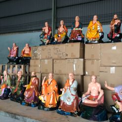 Bo Tuong Thap Bat La Han Chat Lieu Composite Cao 48cm 13