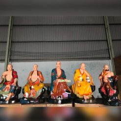 Bo Tuong Thap Bat La Han Chat Lieu Composite Cao 48cm 8