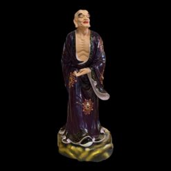 Bo Tuong Thap Bat La Han Son Mau Bang Composite Cao 1m63 De 70cm x 70cm 11