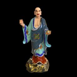 Bo Tuong Thap Bat La Han Son Mau Bang Composite Cao 1m63 De 70cm x 70cm 2