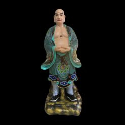 Bo Tuong Thap Bat La Han Son Mau Bang Composite Cao 1m63 De 70cm x 70cm 7