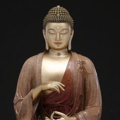 Bộ Tượng Thất Phật Như Lai Bằng Đồng Men Ấn Cổ, Cao 48cm 15 Bo Tuong That Phat Nhu Lai Bang Dong Men An Co Cao 48cm 10