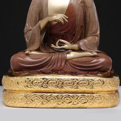 Bộ Tượng Thất Phật Như Lai Bằng Đồng Men Ấn Cổ, Cao 48cm 14 Bo Tuong That Phat Nhu Lai Bang Dong Men An Co Cao 48cm 11