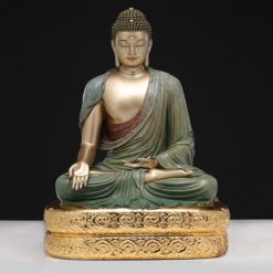 Bộ Tượng Thất Phật Như Lai Bằng Đồng Men Ấn Cổ, Cao 48cm 12 Bo Tuong That Phat Nhu Lai Bang Dong Men An Co Cao 48cm 13