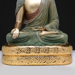 Bộ Tượng Thất Phật Như Lai Bằng Đồng Men Ấn Cổ, Cao 48cm 9 Bo Tuong That Phat Nhu Lai Bang Dong Men An Co Cao 48cm 16