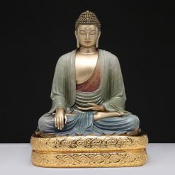 Bộ Tượng Thất Phật Như Lai Bằng Đồng Men Ấn Cổ, Cao 48cm 6 Bo Tuong That Phat Nhu Lai Bang Dong Men An Co Cao 48cm 19