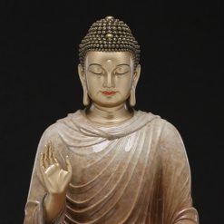 Bộ Tượng Thất Phật Như Lai Bằng Đồng Men Ấn Cổ, Cao 48cm 22 Bo Tuong That Phat Nhu Lai Bang Dong Men An Co Cao 48cm 3