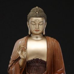 Bộ Tượng Thất Phật Như Lai Bằng Đồng Men Ấn Cổ, Cao 48cm 21 Bo Tuong That Phat Nhu Lai Bang Dong Men An Co Cao 48cm 4