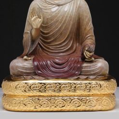 Bộ Tượng Thất Phật Như Lai Bằng Đồng Men Ấn Cổ, Cao 48cm 19 Bo Tuong That Phat Nhu Lai Bang Dong Men An Co Cao 48cm 6