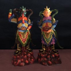 Bộ Tượng Tiêu Diện Vi Đà, Chất Liệu Composite Sơn Cao Cấp, 1m40 2 Bo Tuong Tieu Dien Vi Da Chat Lieu Composite Son Cao Cap 1m40 1