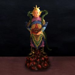 Bộ Tượng Tiêu Diện Vi Đà, Chất Liệu Composite Sơn Cao Cấp, 1m40 1 Bo Tuong Tieu Dien Vi Da Chat Lieu Composite Son Cao Cap 1m40 2