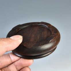 Đế Gỗ Mun Tròn Cao Cấp Loại Thấp, Đường Từ 5cm Đến 25cm