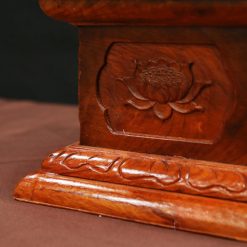 De Go Vuong Bang Go Huong Mau Vang Cao15cm 1