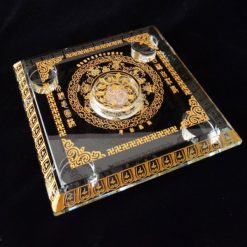 De Led Thuy Tinh 7 Mau Vuong Hoa Van Kich Co 15cm18cm 22cm 1