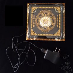 De Led Thuy Tinh 7 Mau Vuong Hoa Van Kich Co 15cm18cm 22cm 4