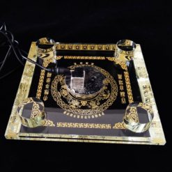 De Led Thuy Tinh 7 Mau Vuong Hoa Van Kich Co 15cm18cm 22cm 5