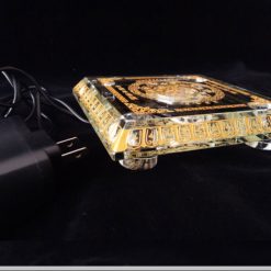 De Led Thuy Tinh 7 Mau Vuong Hoa Van Kich Co 15cm18cm 22cm 7