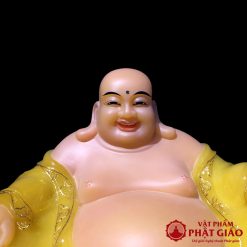 Tượng Phật Di Lặc Ngồi Tự Tại, Chất Liệu Bột Đá Thạch Anh Cao Cấp, Cao 30cm, 40cm, 48cm 2 TNGPHT3