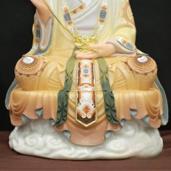 Thái Thượng Lão Quân Ngồi, Chất Liệu Bột Đá Sơn Cổ – Cao 40cm, 48cm