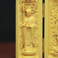 Tuong A Di Da Quan Am Dia Tang Bang Go Hoang Duong Cao 10cm 6