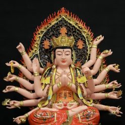 Tuong Bo Tat Chuan De Ngoi De Bat Giac Bang Compsite Son Ma Cao Cap Cao 70cm Tong La De 90cm 4