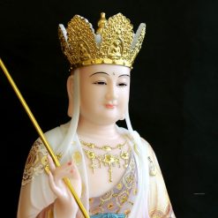 Tuong Bo Tat Dia Tang Ngoi De Sen To Bot Da Ve Gam Cao 48cm 2