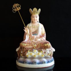 Tuong Bo Tat Dia Tang Ngoi De Sen To Bot Da Ve Gam Cao 48cm 6