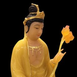 Tượng Bồ Tát Văn Thù, Phổ Hiền Ngồi Trên Linh Vật, Chất Liệu Bột Đá Thạch Anh CAO CẤP, Cao 48cm 8 Tuong Bo Tat Van Thu Pho Hien Ngoi Tren Linh Vat Chat Lieu Bot Da Thach Anh CAO CAP Cao 48cm 17